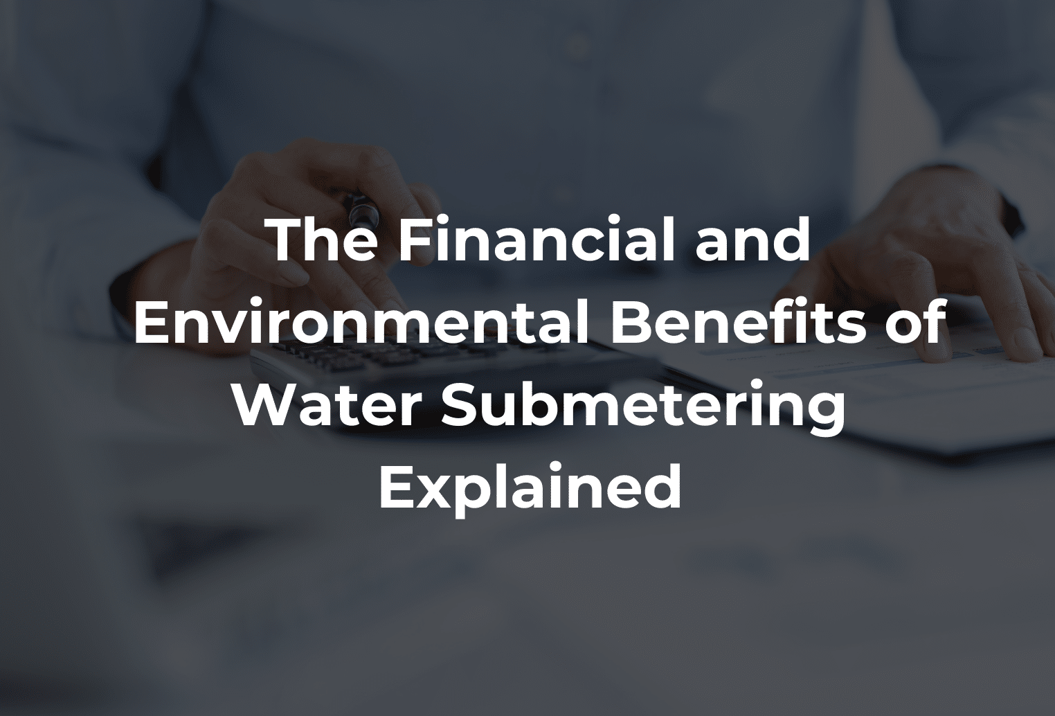 water submetering ROI | mainlink